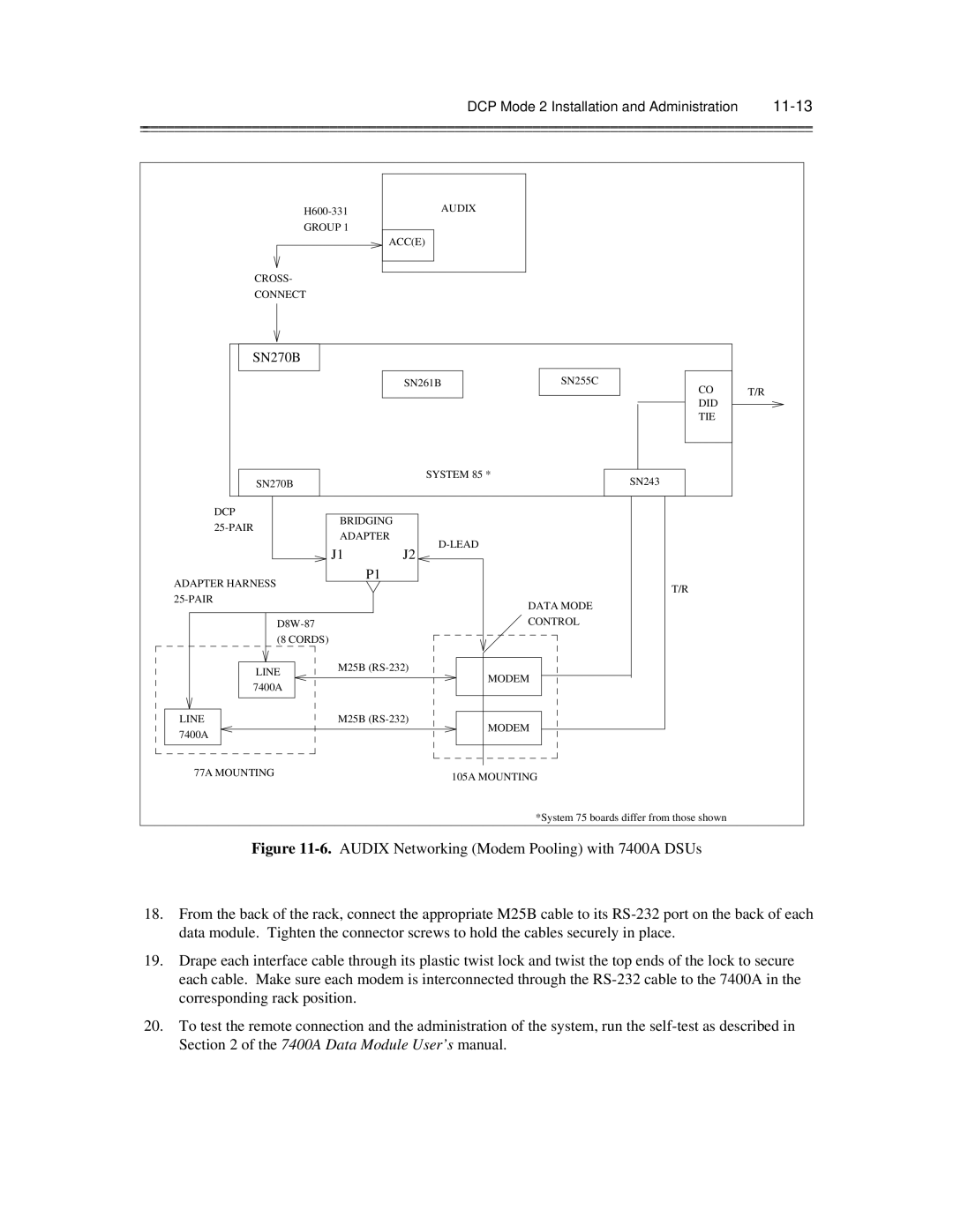 AT&T 585-300-903 manual SN270B 