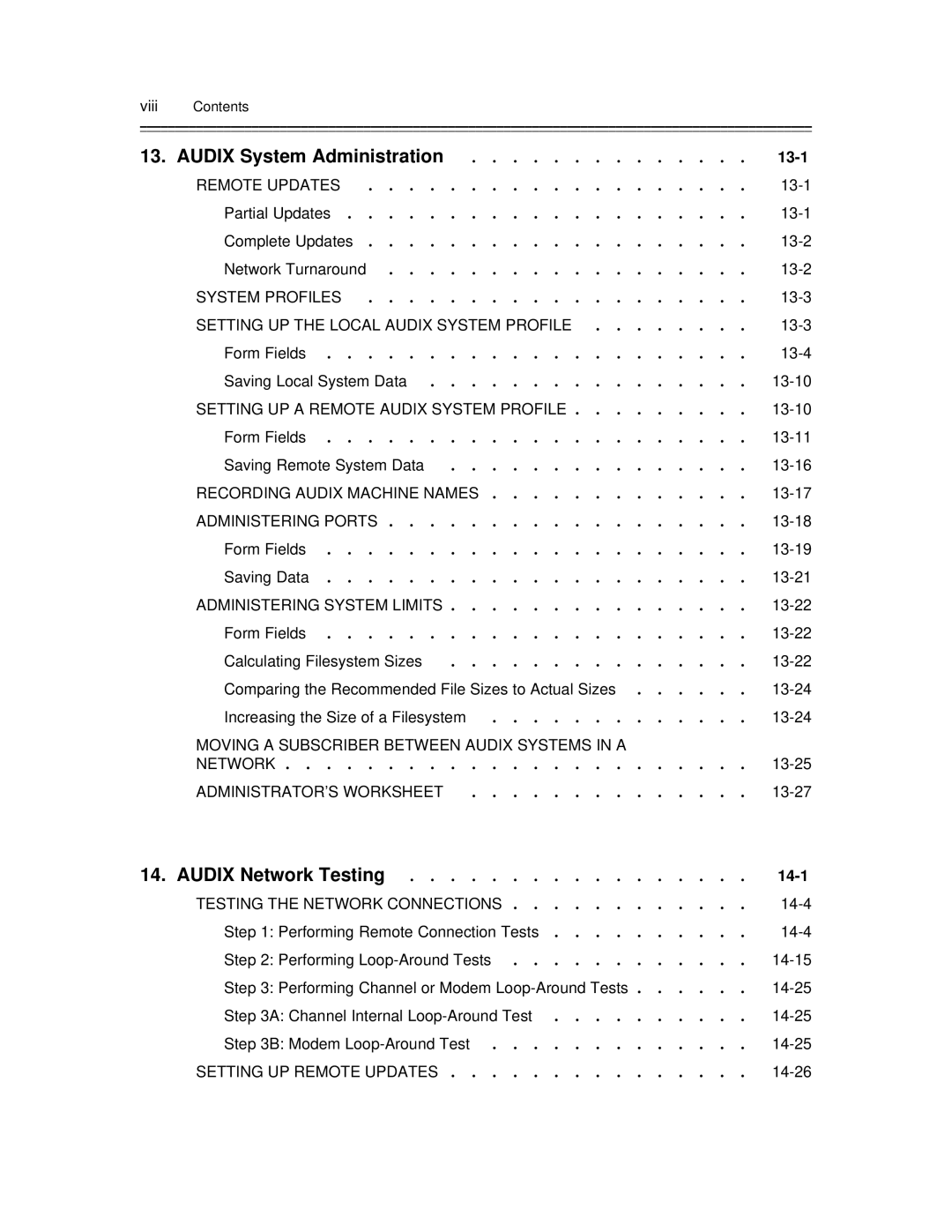 AT&T 585-300-903 Partial Updates, Complete Updates, Network Turnaround, Form Fields, Saving Local System Data, Saving Data 