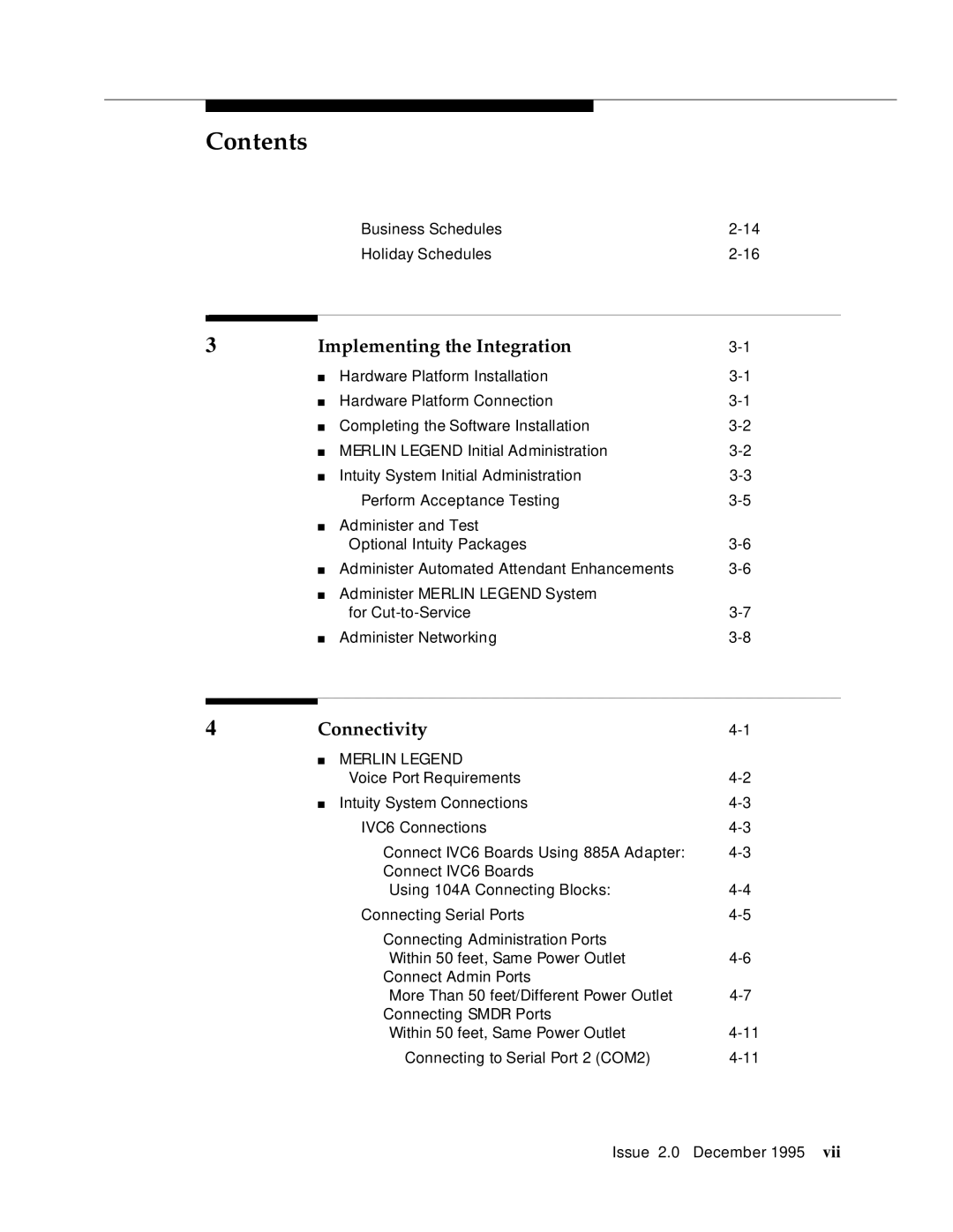 AT&T 585-310-231 manual Implementing the Integration 