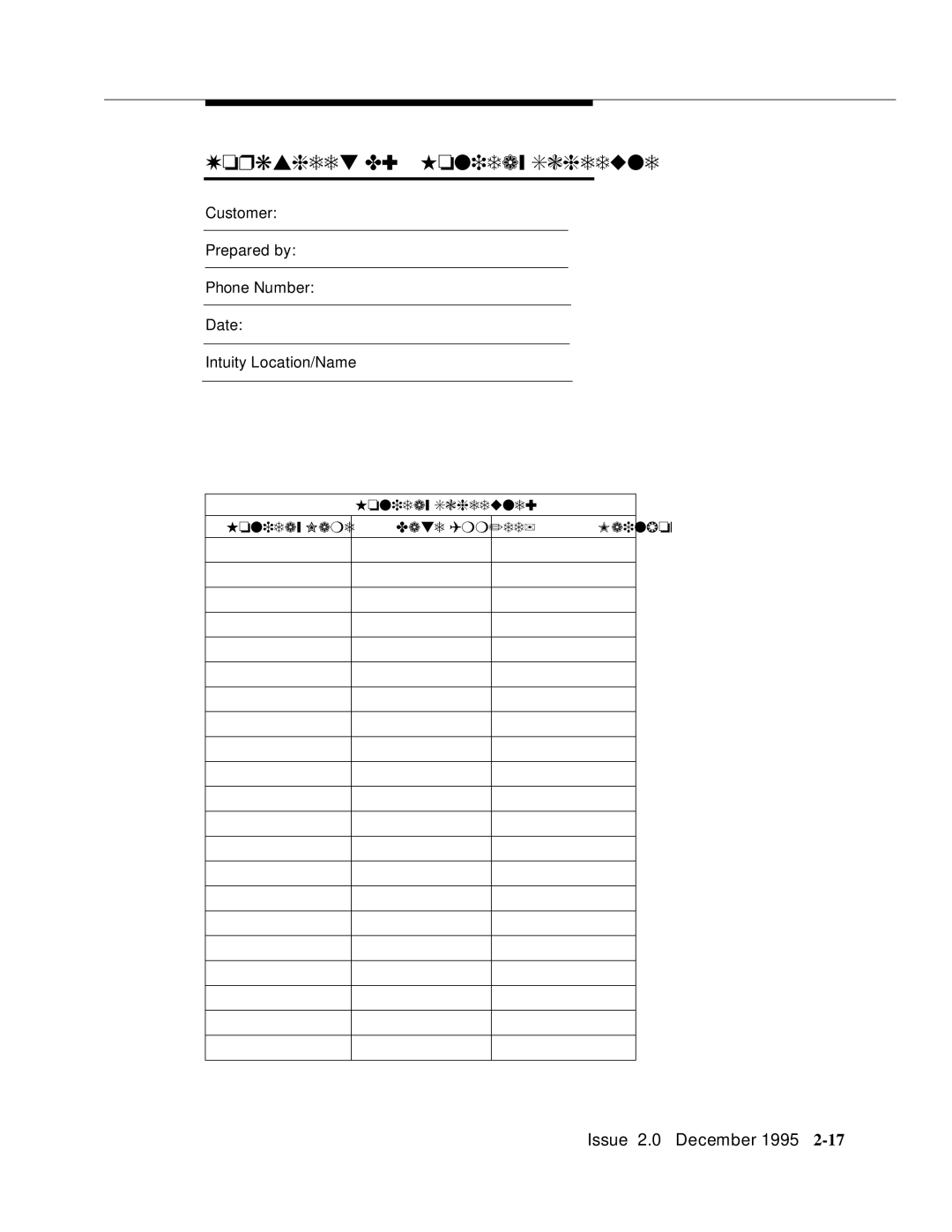 AT&T 585-310-231 manual Worksheet D Holiday Schedule 