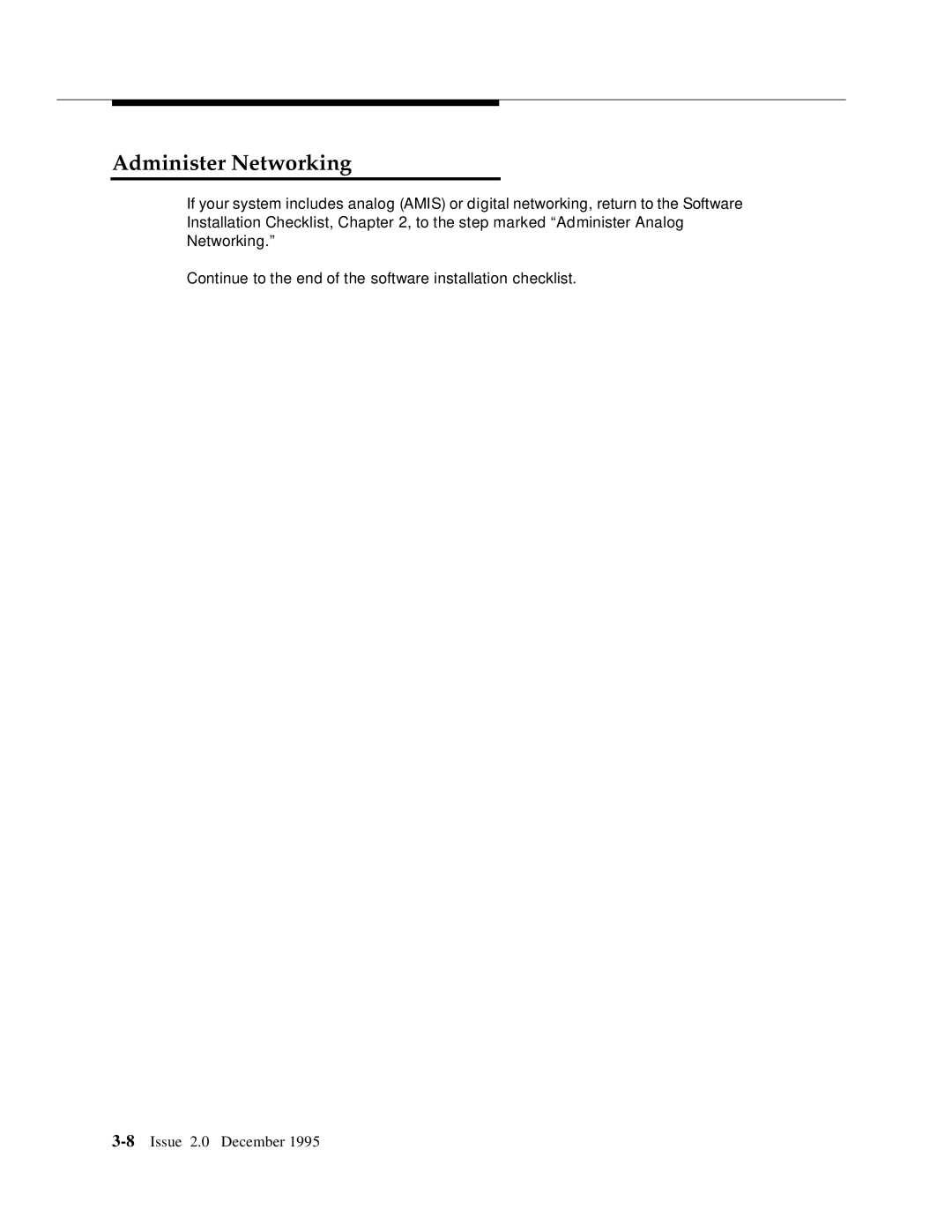 AT&T 585-310-231 manual Administer Networking 