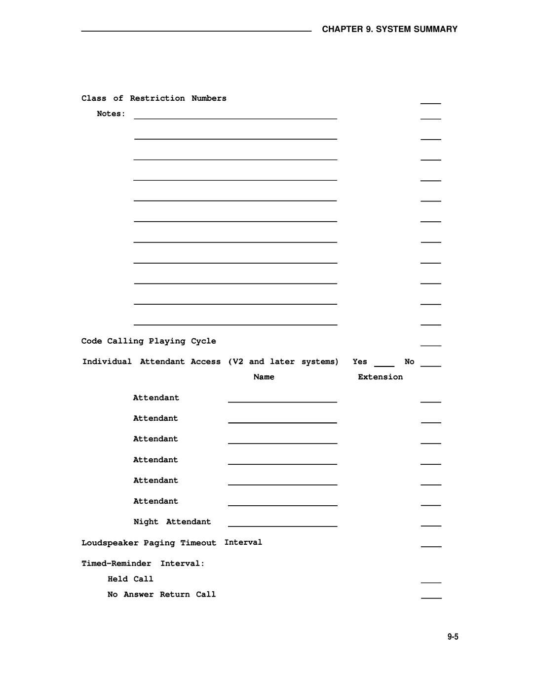 AT&T 75 manual System Summary 