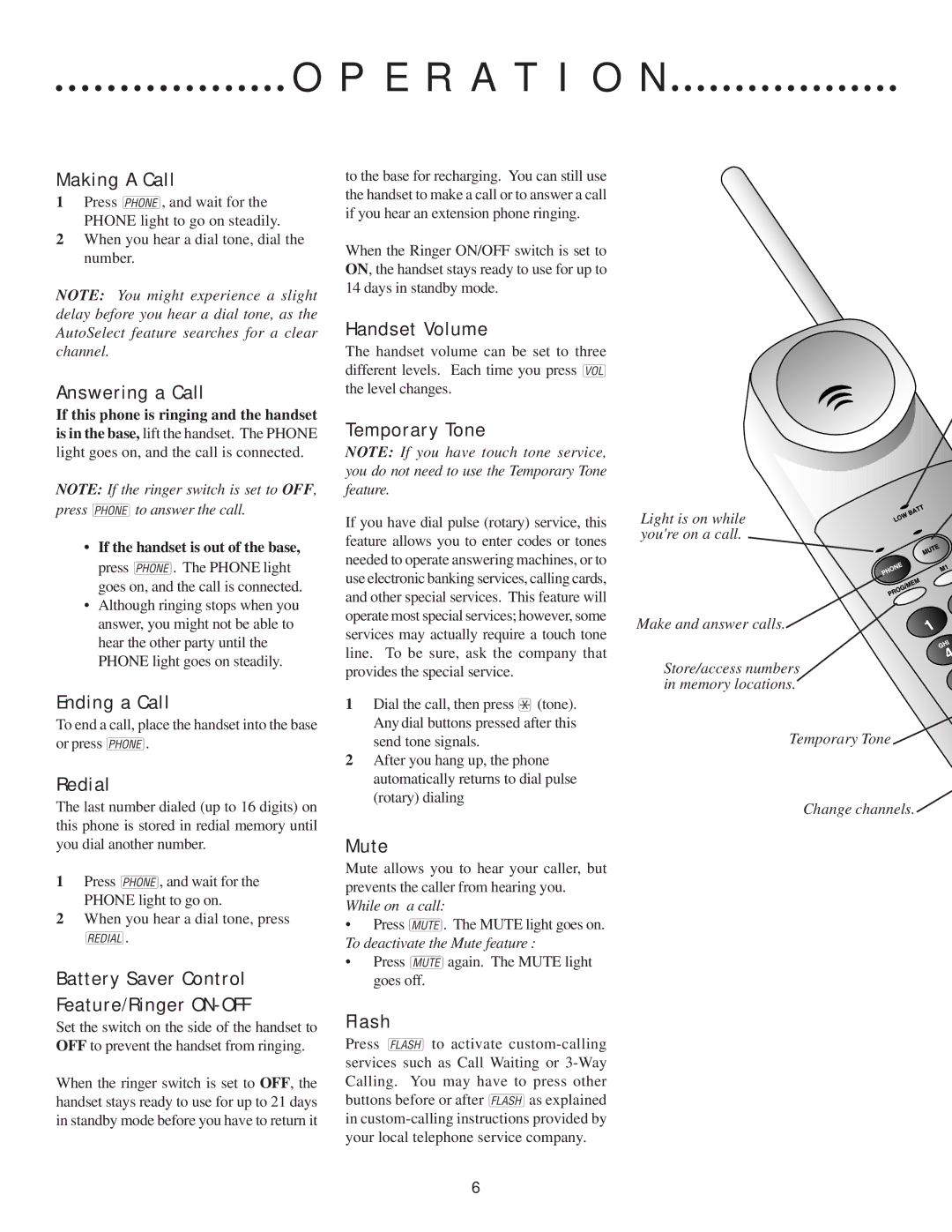 AT&T 7610 user manual E R a T I O N 