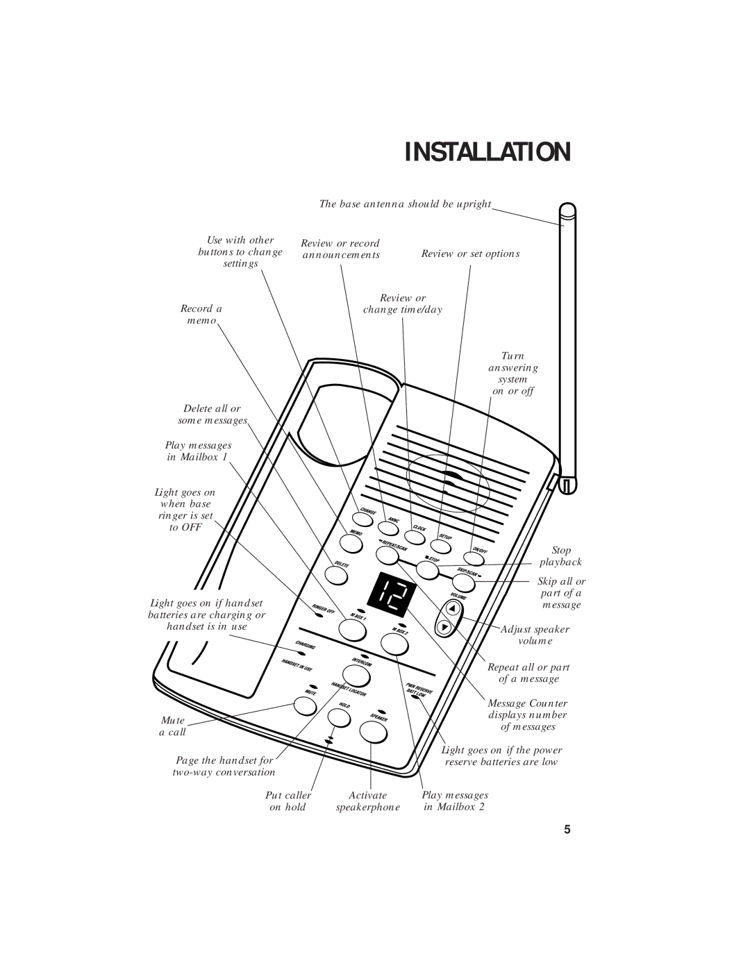 AT&T 7720 user manual Installation 