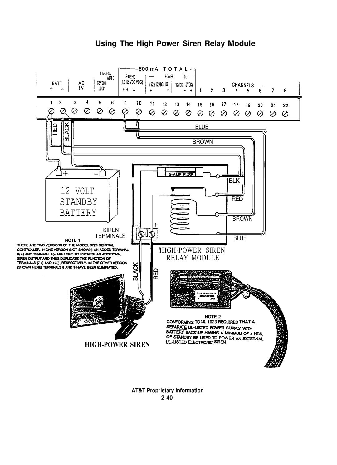 AT&T 8000 installation instructions LYll 