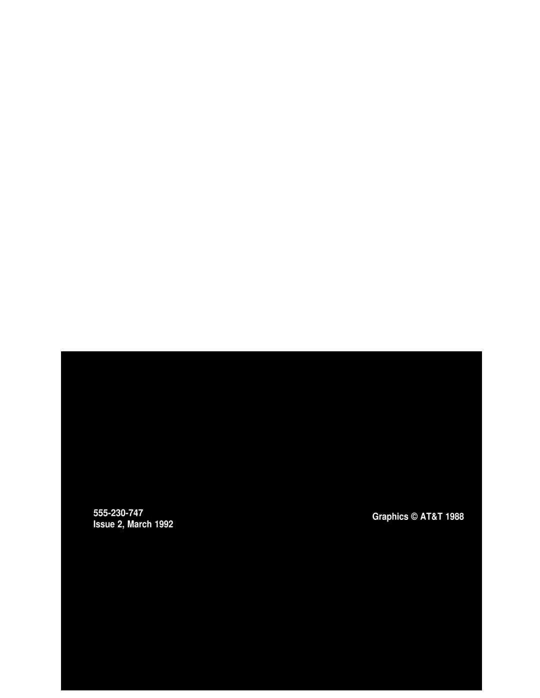 AT&T 8503T manual Graphics AT&T Issue 2, March 