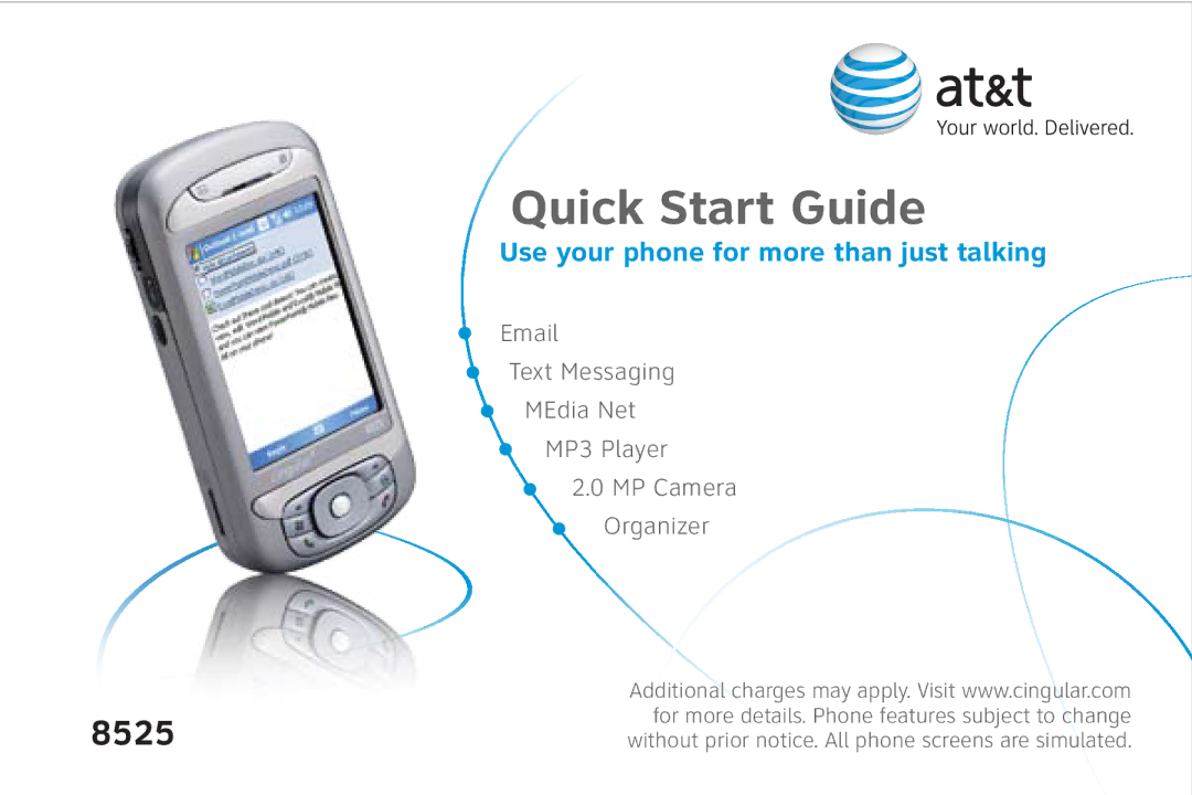 AT&T 8525 quick start 