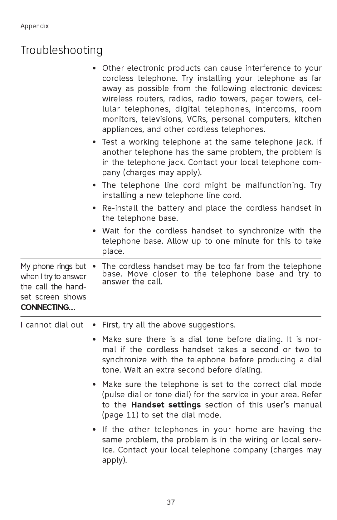 AT&T 91-001105-040-100 user manual Connecting… 