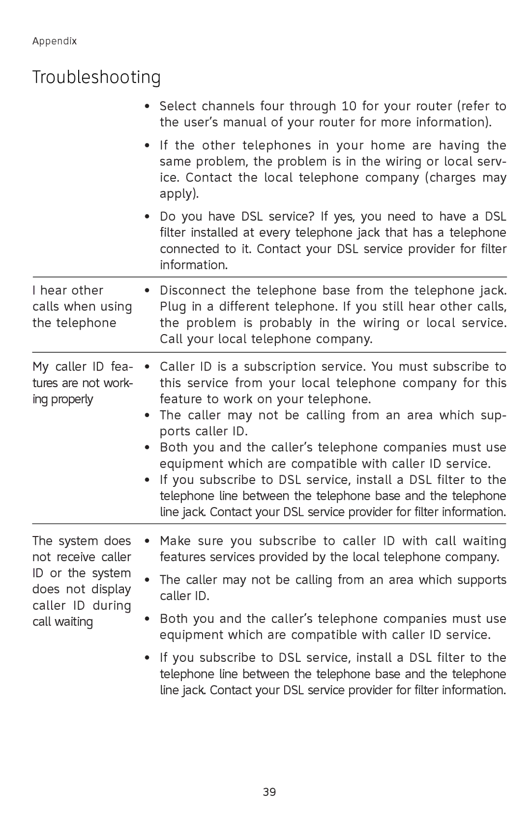 AT&T 91-001105-040-100 user manual Select channels four through 10 for your router refer to 