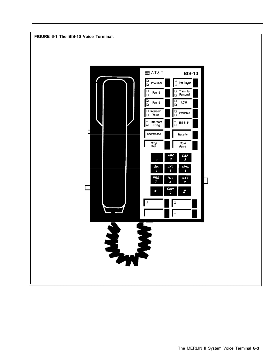 AT&T 999-501-149 system manual At&T, BIS-10 