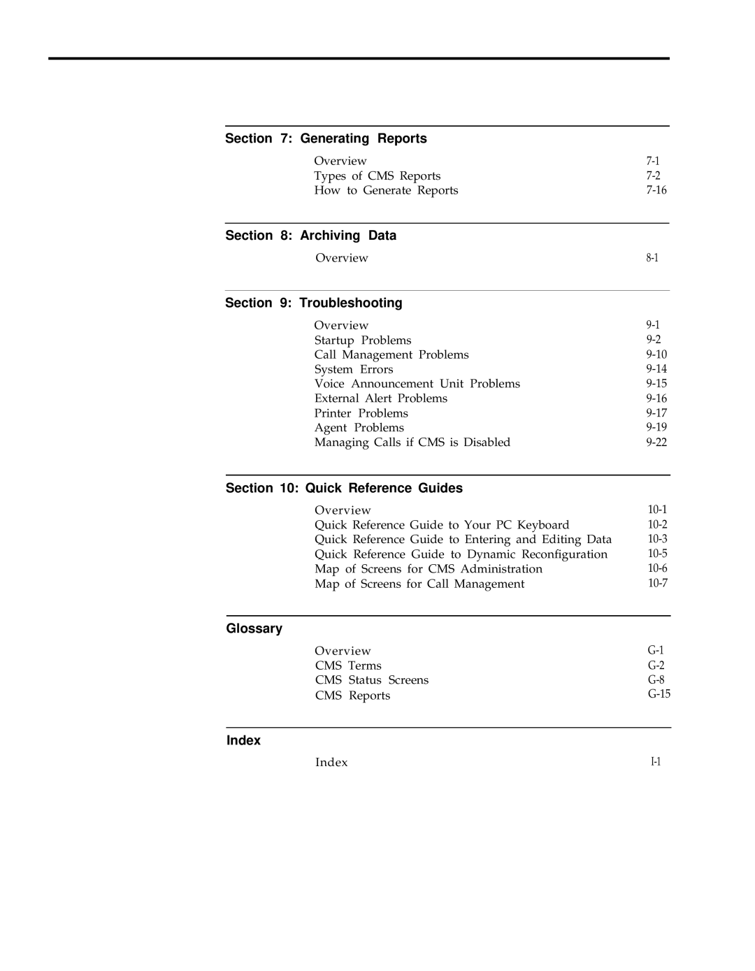 AT&T 999-501-149 system manual Generating Reports 