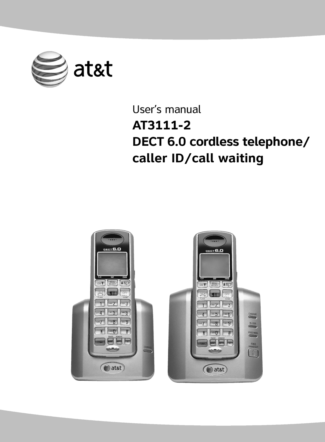 AT&T AT3111-2 user manual User’s manual 