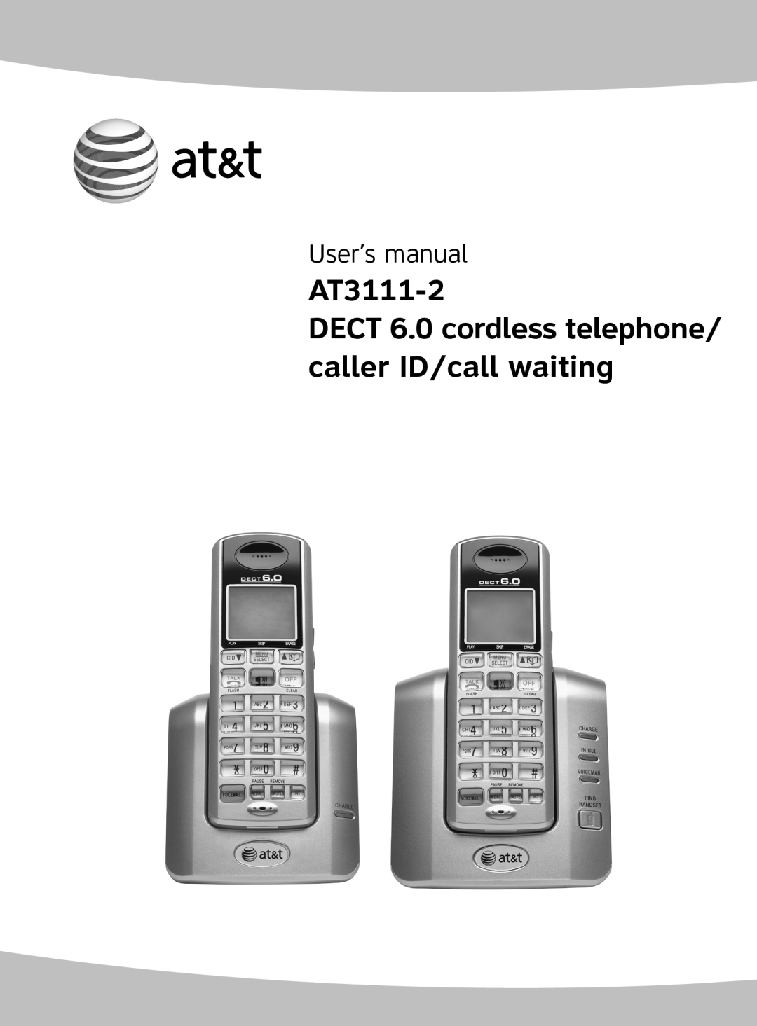 AT&T AT3111-2 user manual User’s manual 