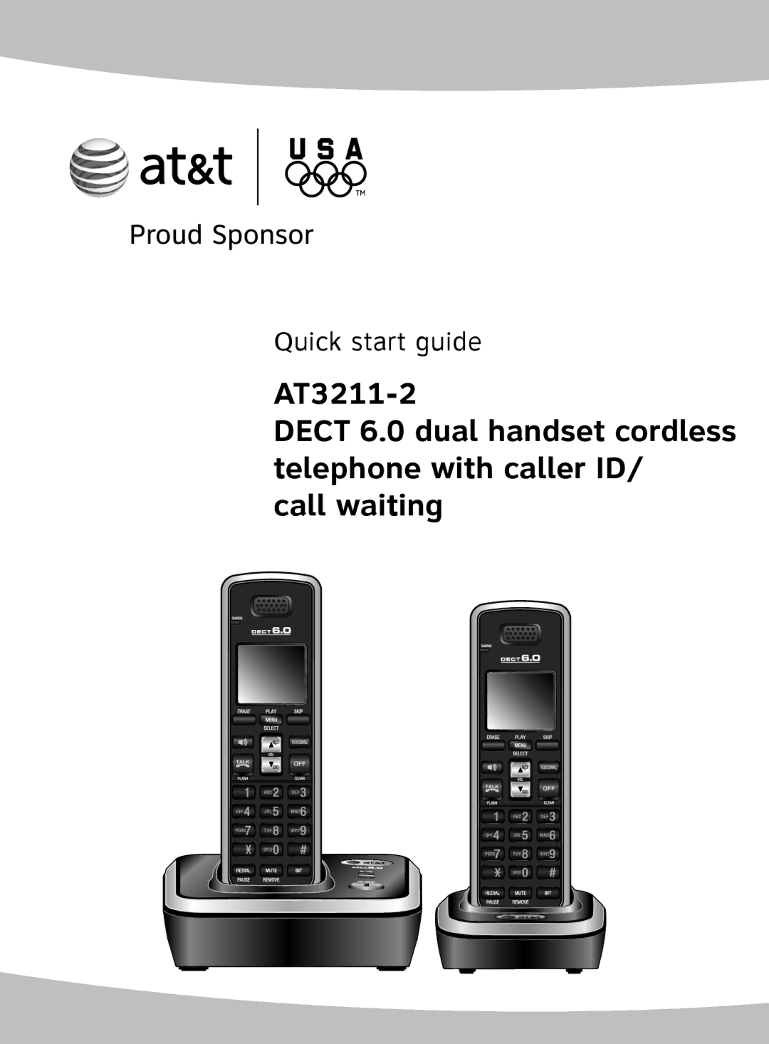 AT&T AT3211-2 quick start Quick start guide 