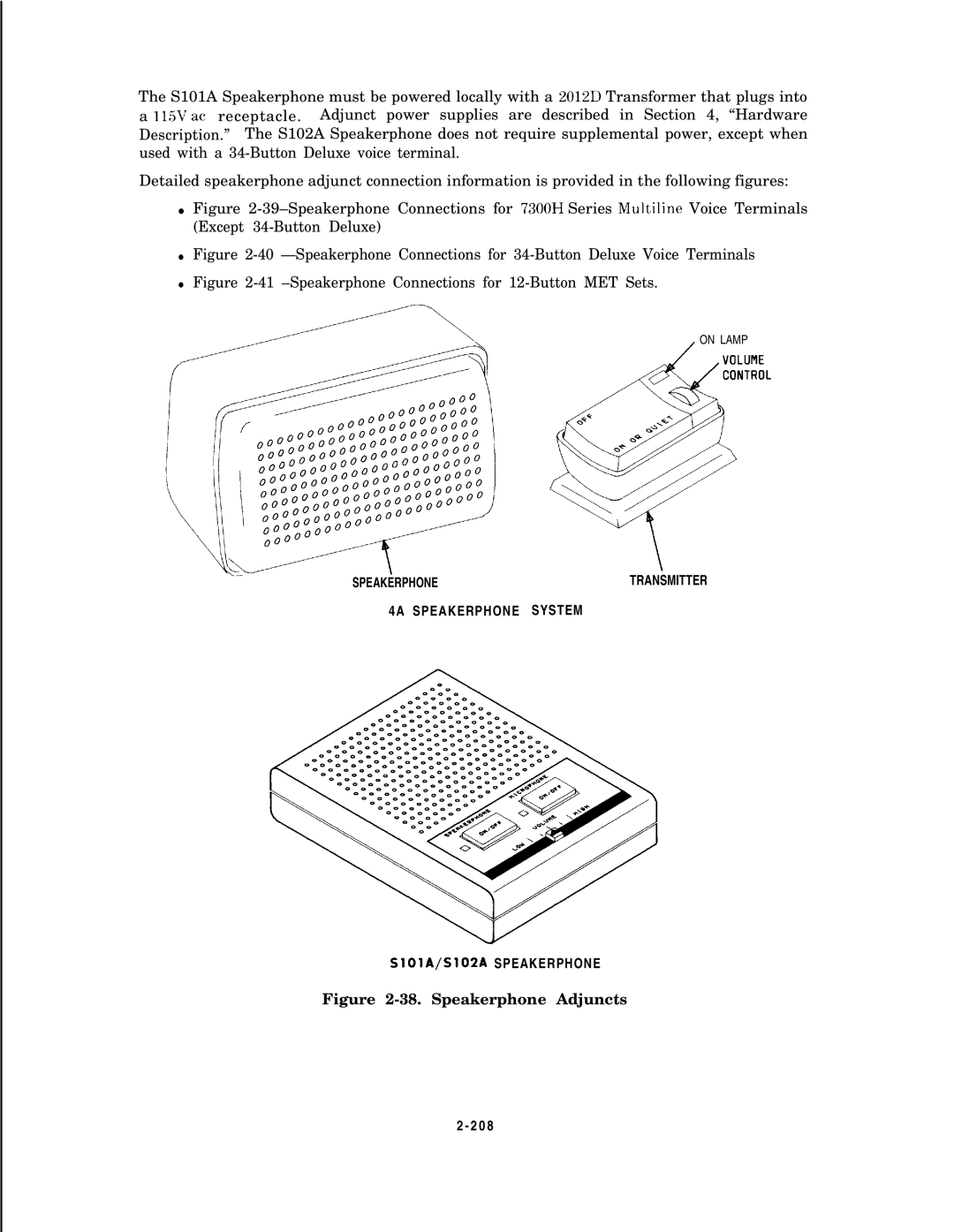 AT&T AT&T manual Speakerphone Adjuncts 