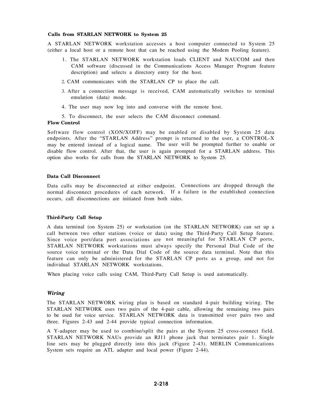 AT&T AT&T manual Wiring, 218 