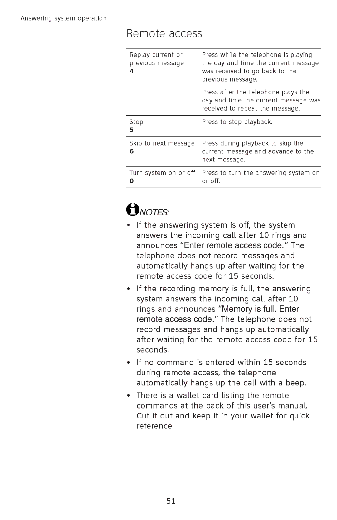 AT&T CL4939 user manual Received to repeat the message 