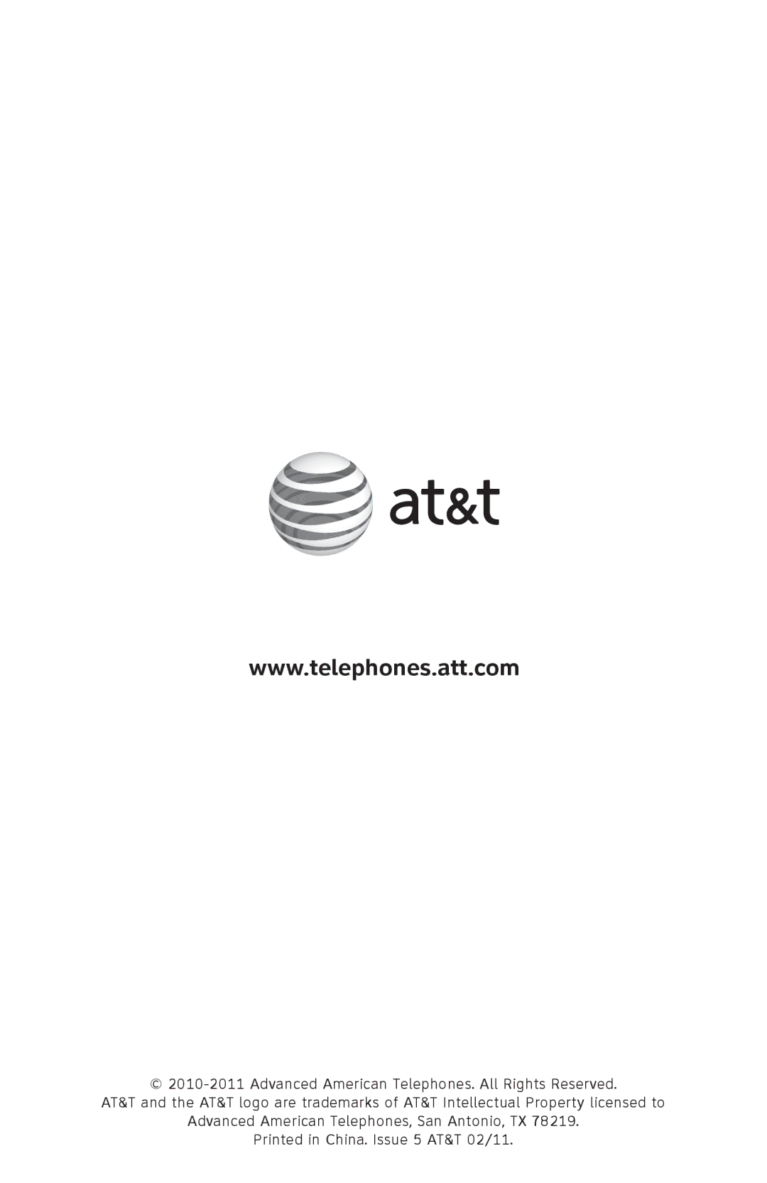 AT&T CL82601, CL82401, CL82101, CL81301 user manual 