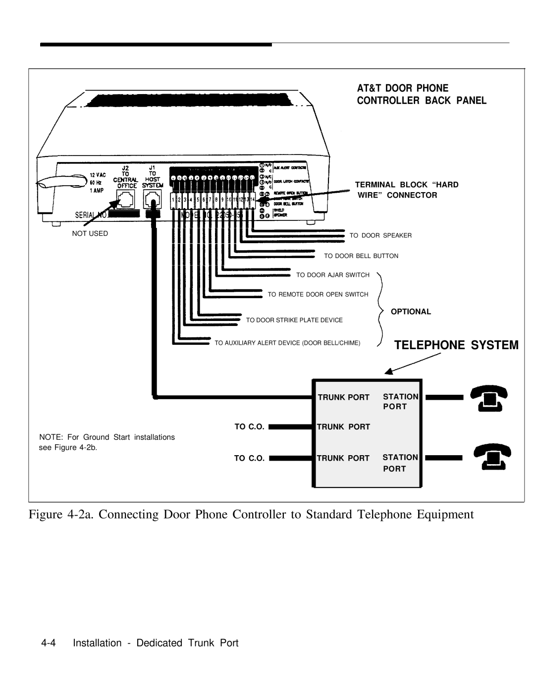 AT&T Door Phone Controller operation manual Telephone System 