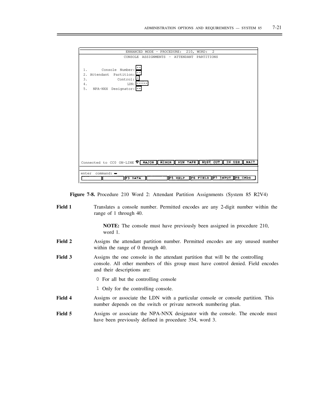 AT&T DS1/DMi/ISDN-PRI manual Range of 1 through 