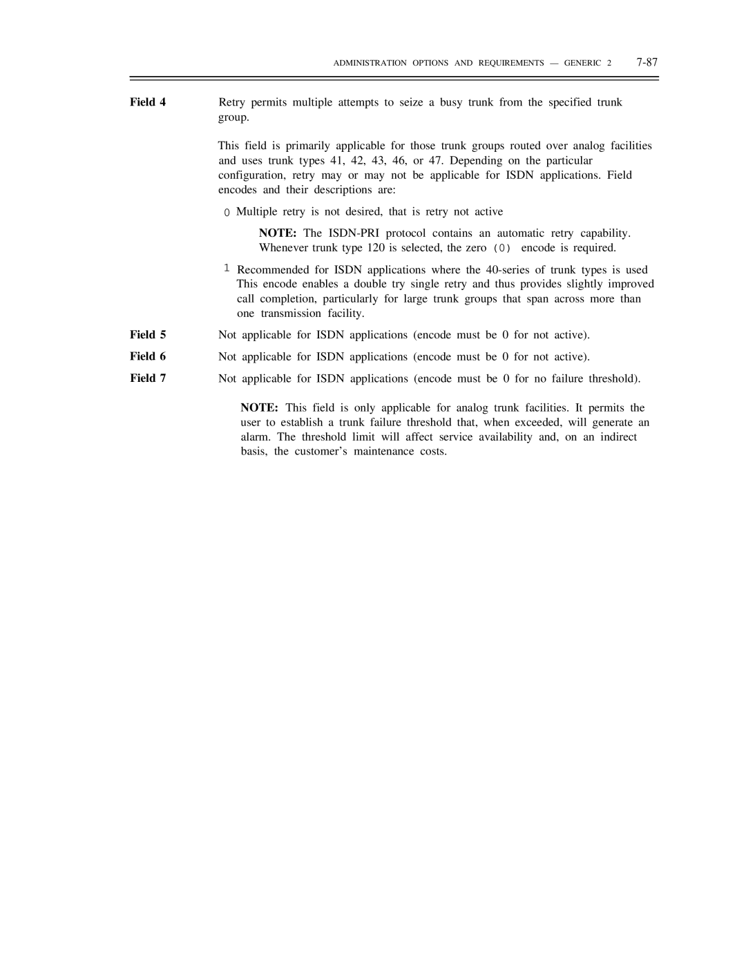 AT&T DS1/DMi/ISDN-PRI manual Not applicable For 