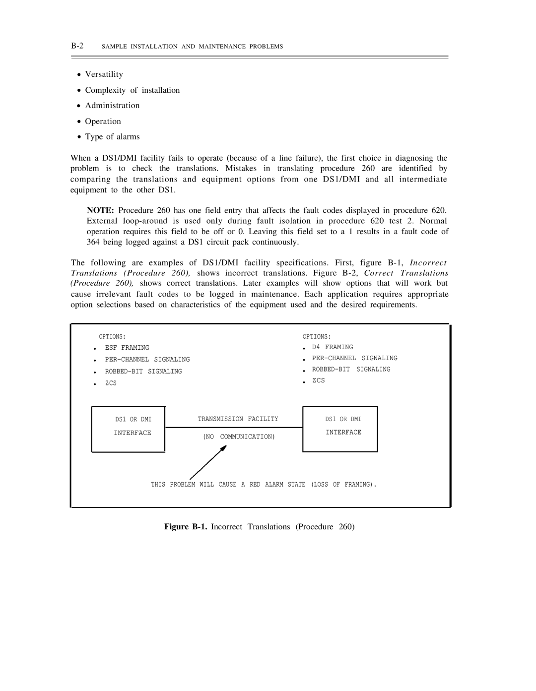 AT&T DS1/DMi/ISDN-PRI manual 2SAMPLE Installation and Maintenance Problems, Transmission Facility 