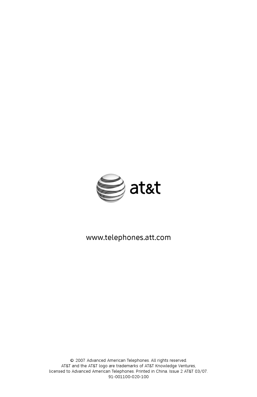 AT&T E2912B, E1112B user manual 