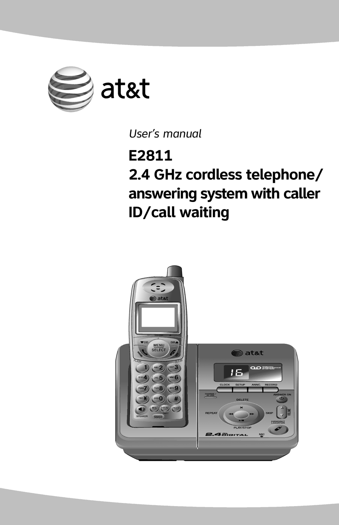 AT&T E2811 user manual 