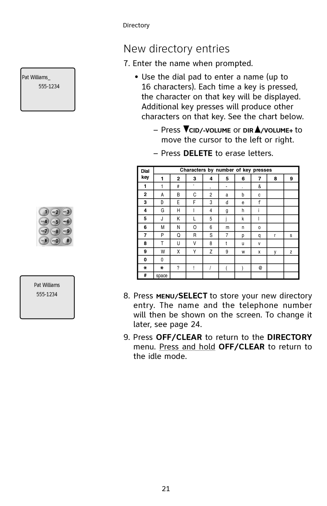 AT&T E2811 user manual Pat Williams 