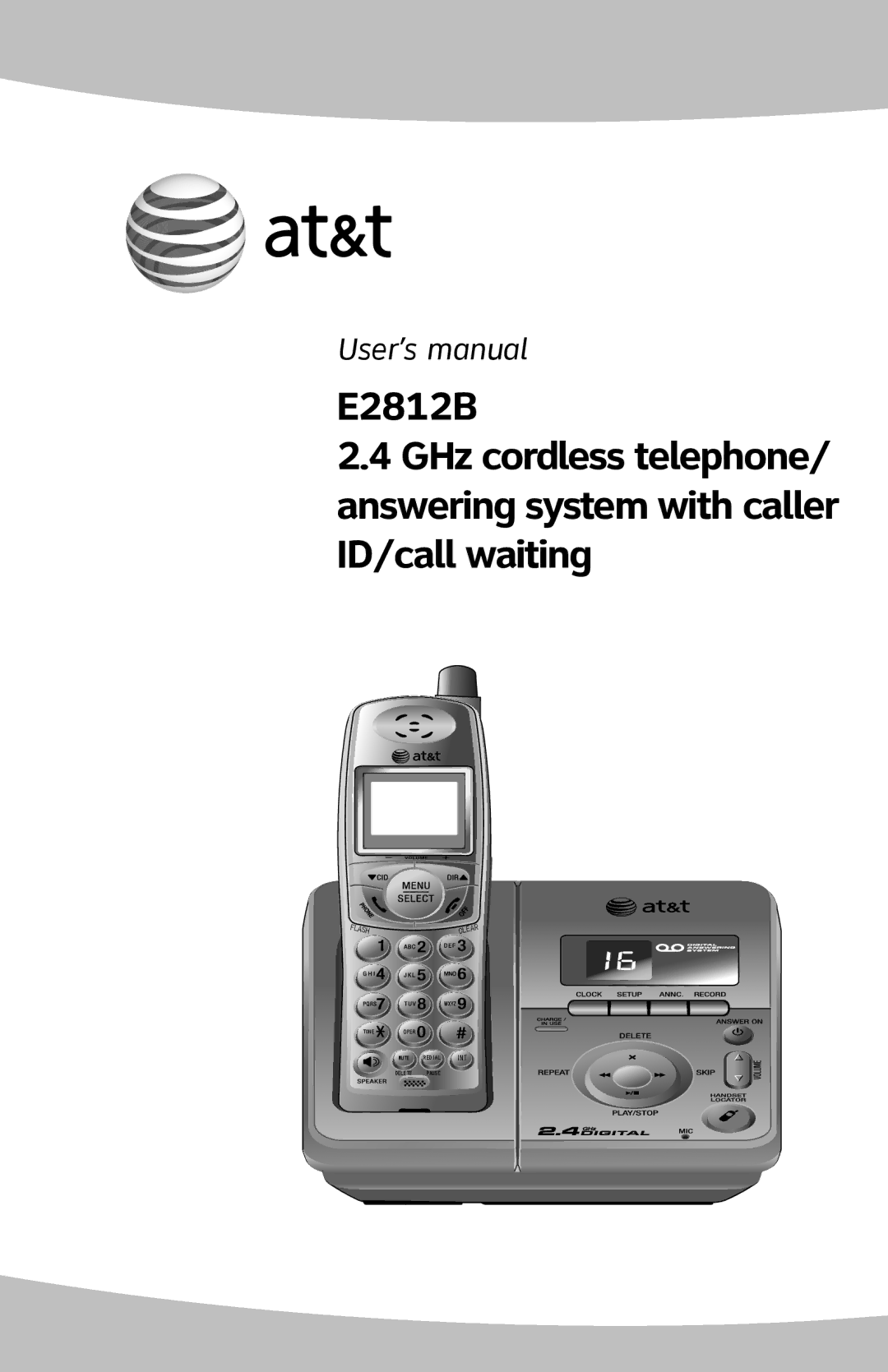 AT&T E2812B user manual 