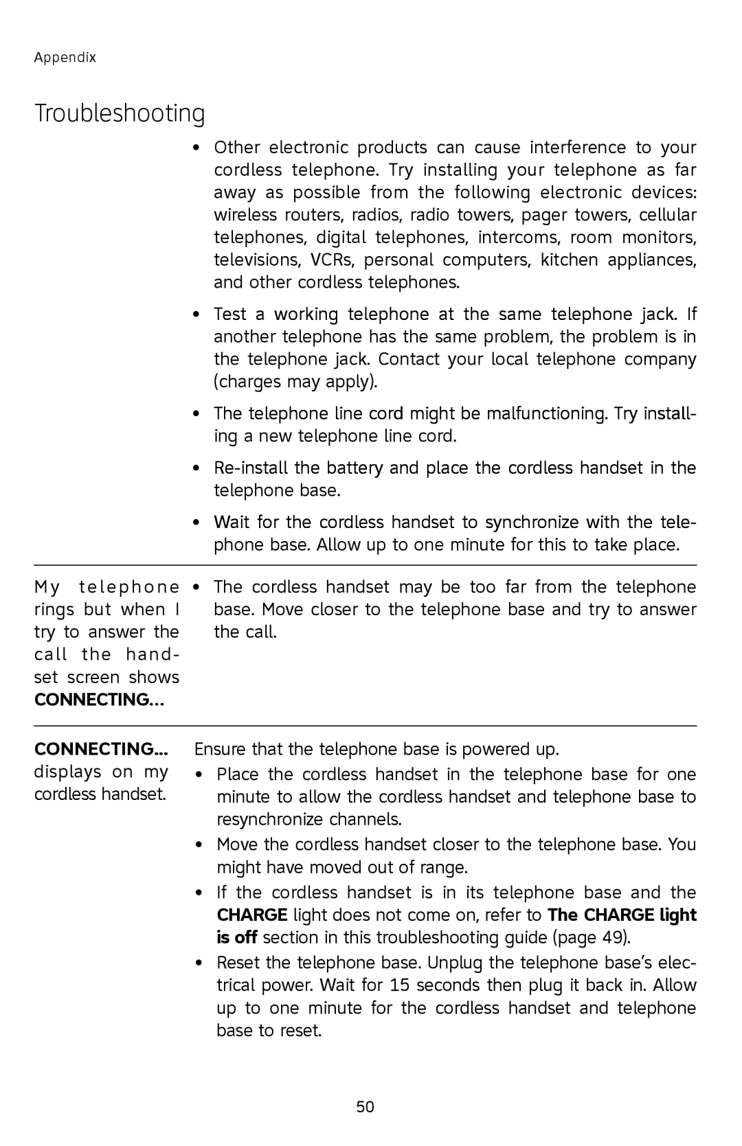 AT&T E2912 user manual Connecting… 