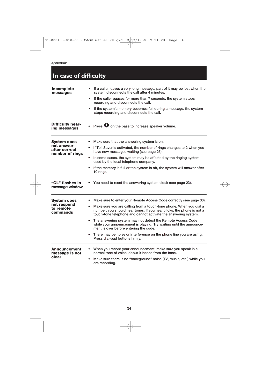 AT&T E5630 user manual Incomplete 