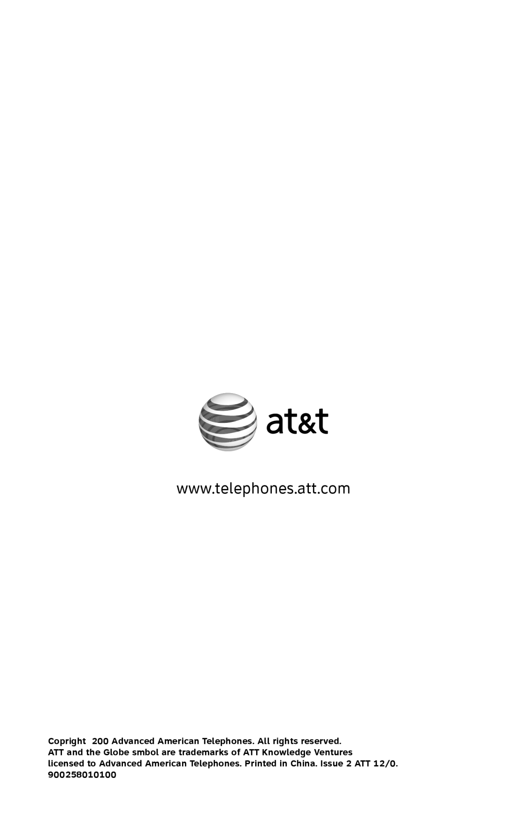 AT&T E5901 quick start 