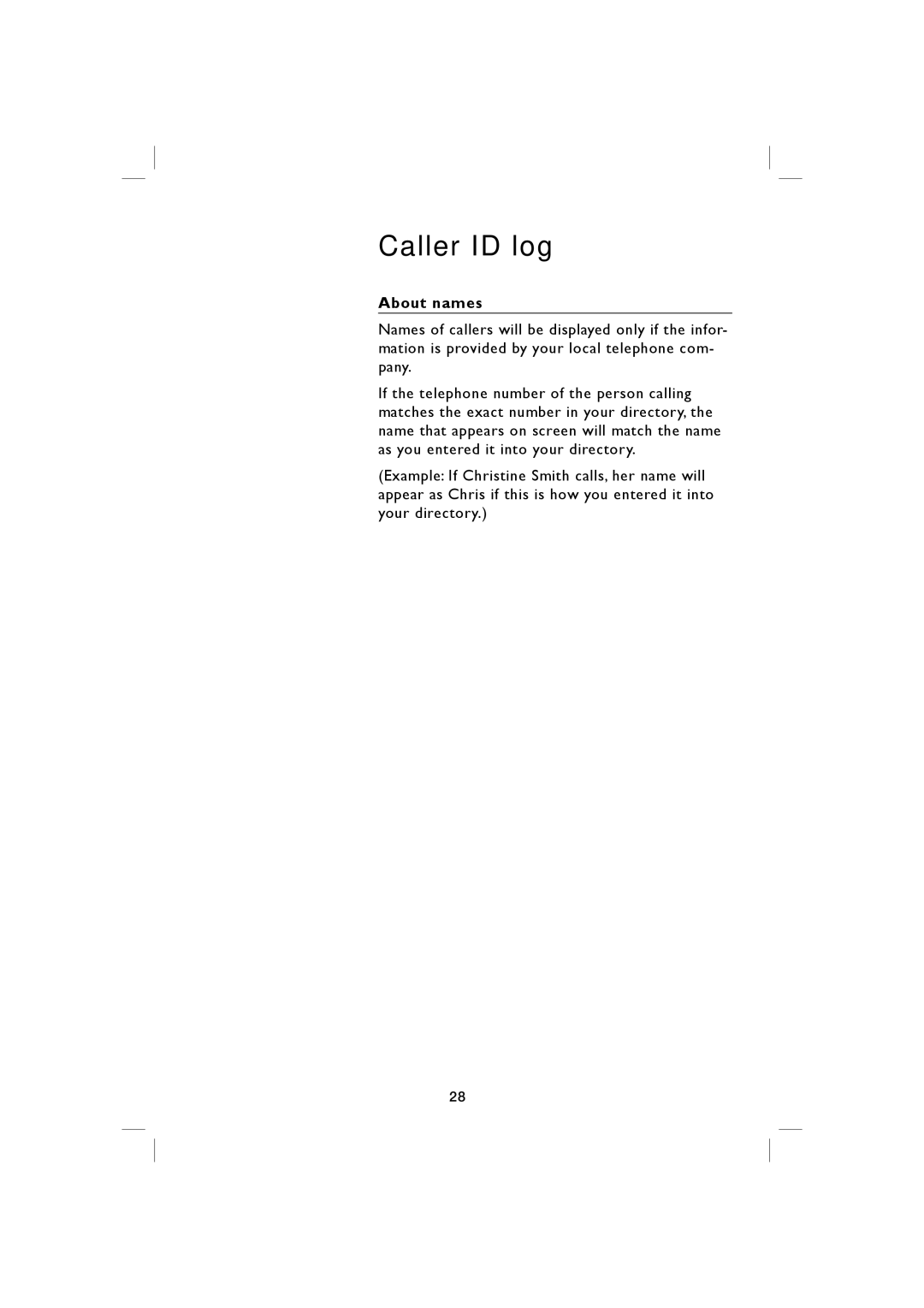 AT&T E5939B, E5938B user manual About names 