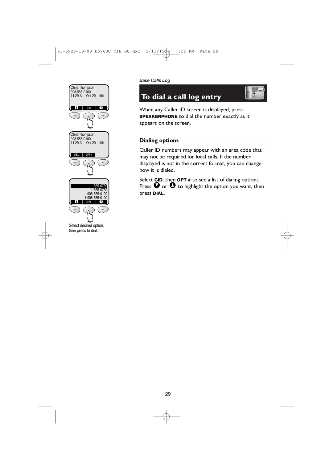 AT&T E5960 user manual Chris Thompson 1129 a Oct 