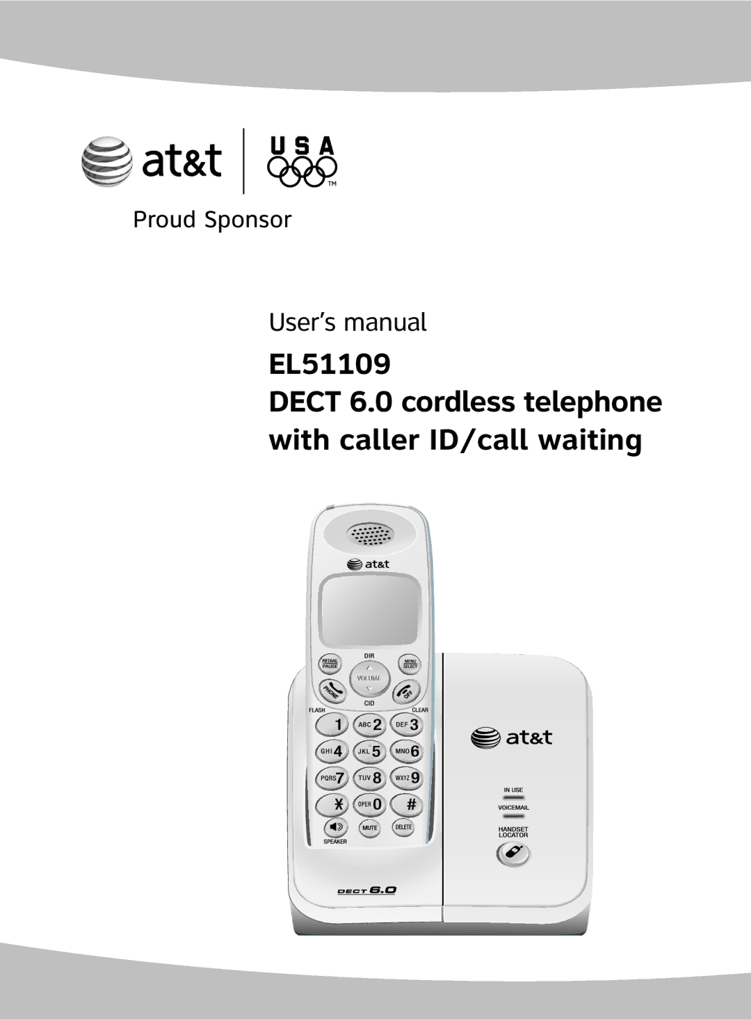 AT&T EL51109 user manual User’s manual 