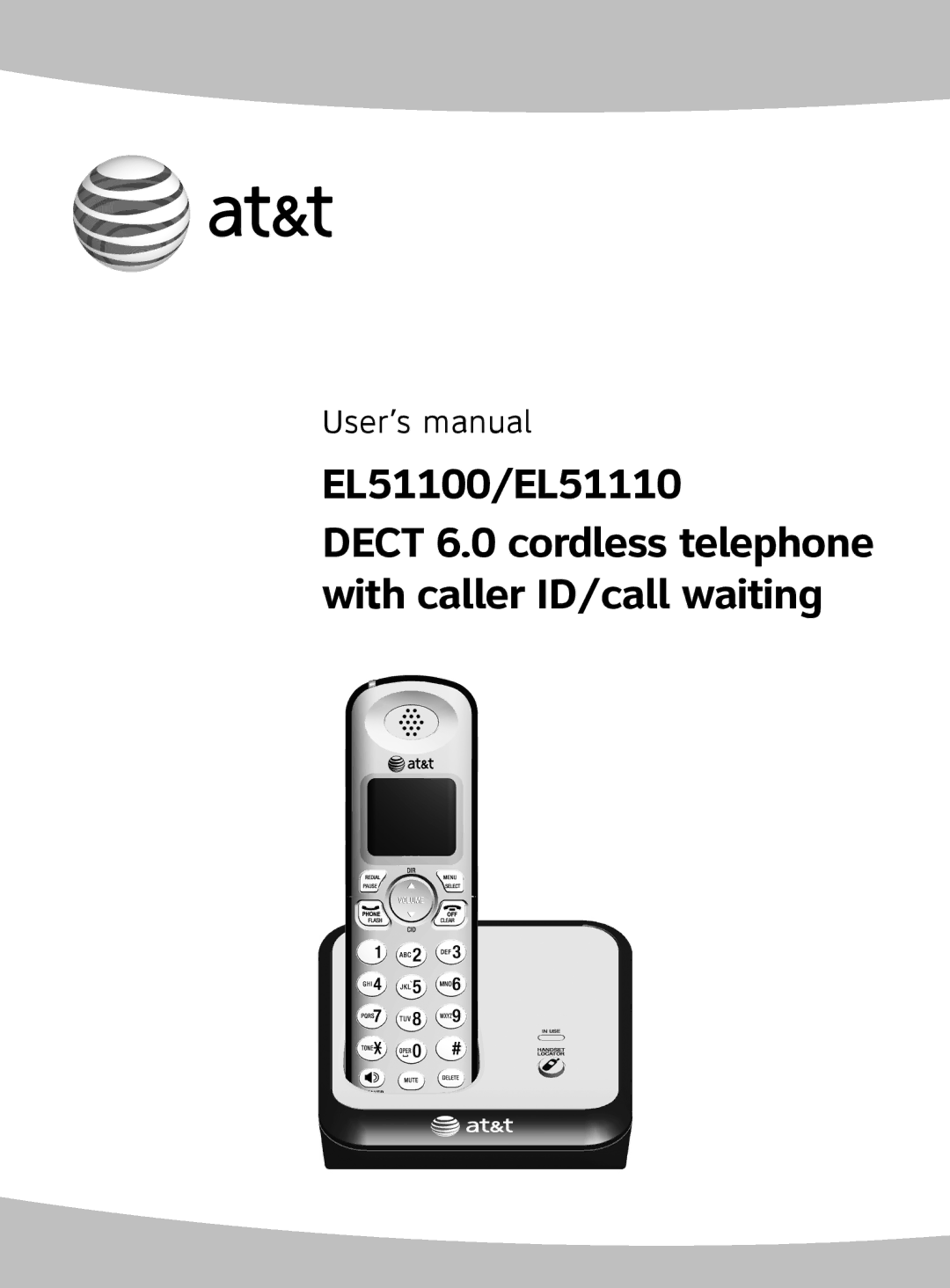 AT&T EL51110 user manual User’s manual 