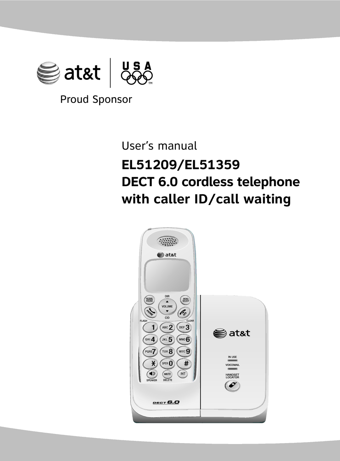 AT&T EL51209, EL51359 user manual User’s manual 