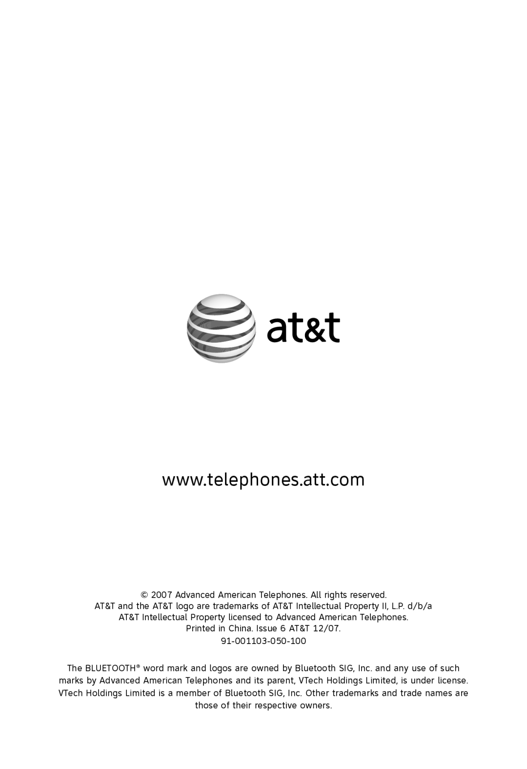 AT&T EP5632-2, EP562 user manual 