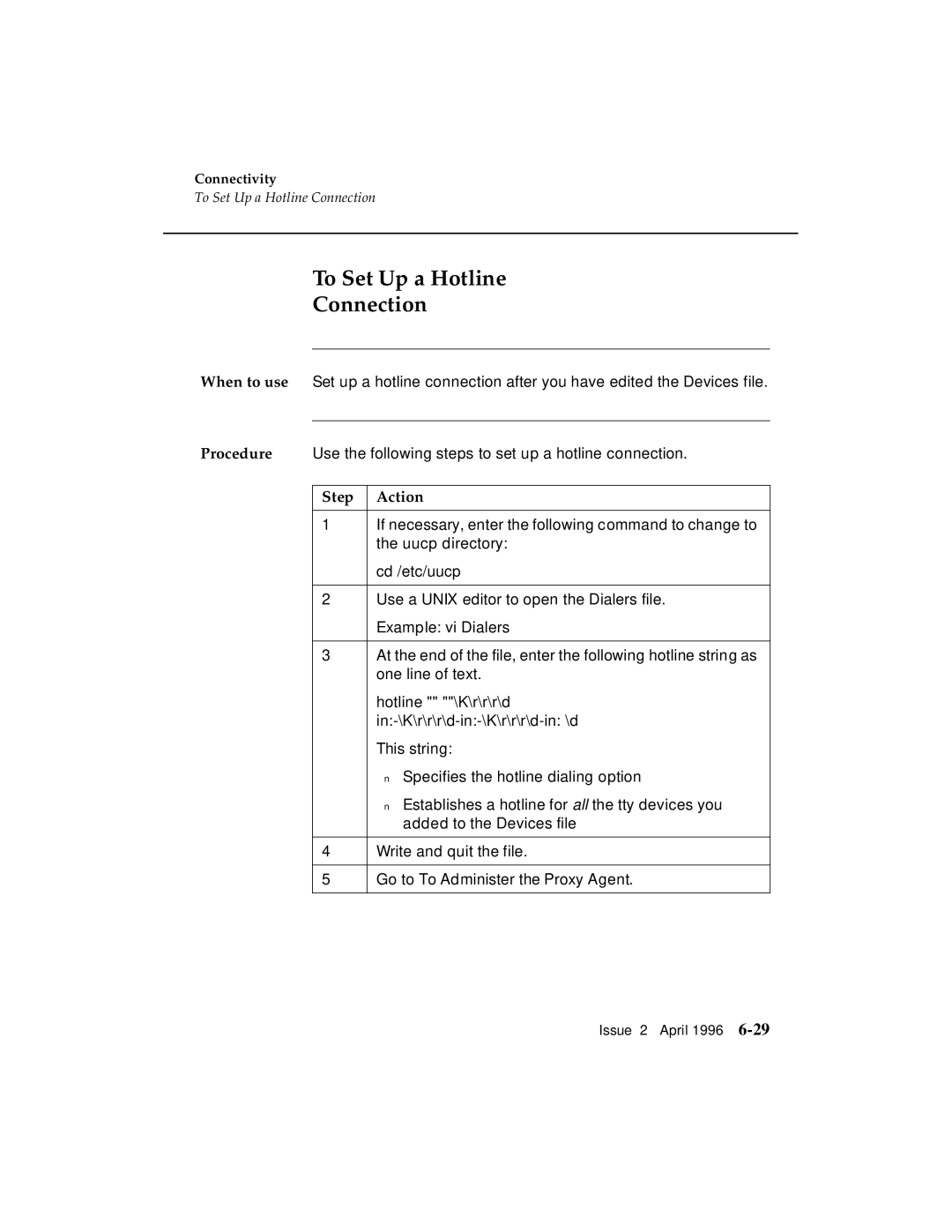 AT&T G3 manual To Set Up a Hotline Connection 