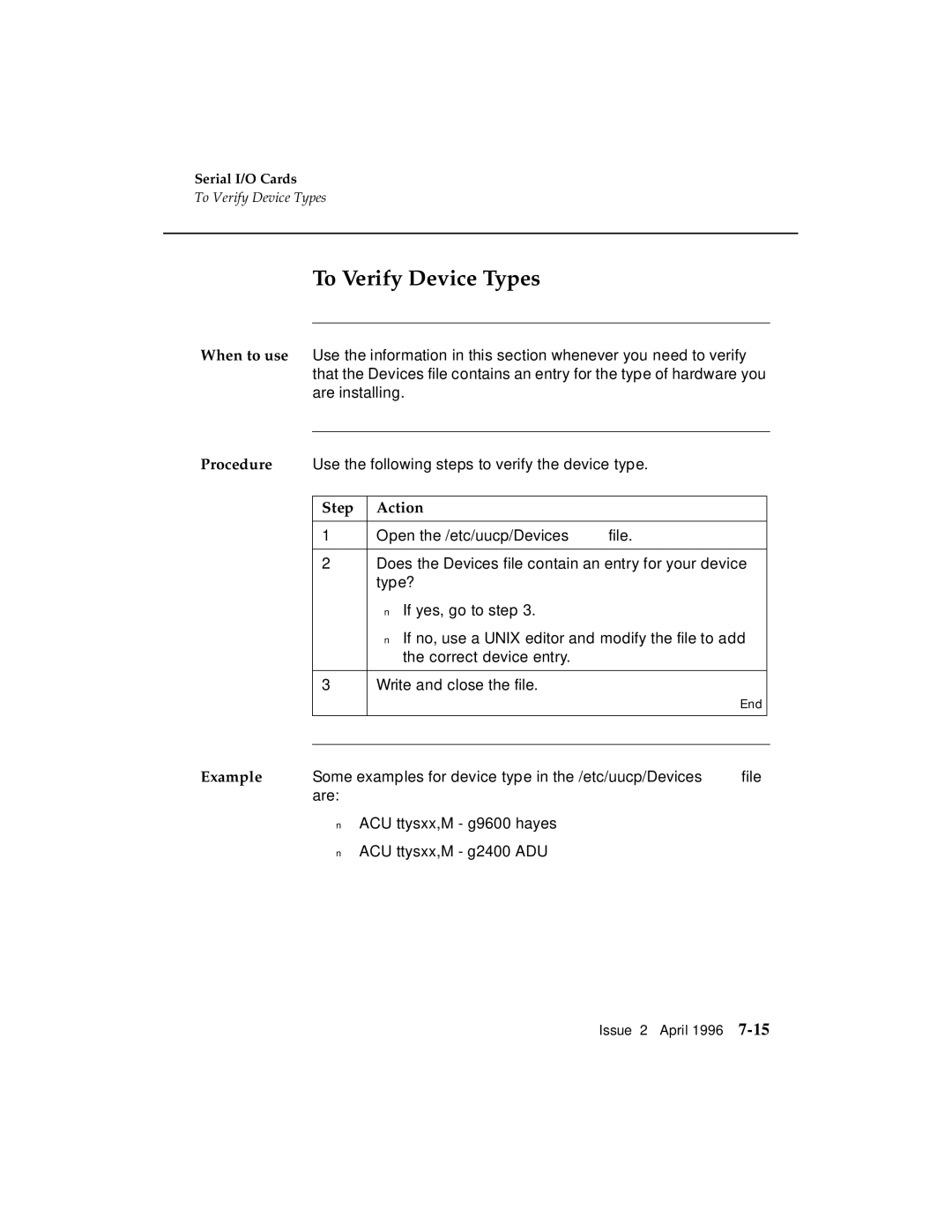 AT&T G3 manual To Verify Device Types 