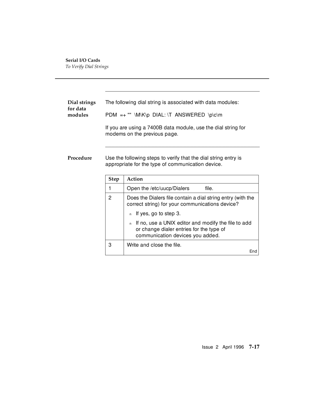 AT&T G3 manual Modules PDM =+ \M\K\p Dial \T Answered \p\c\m 