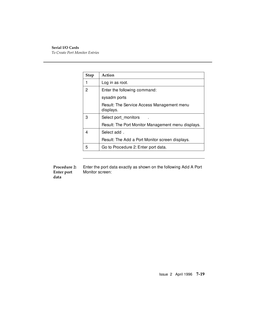 AT&T G3 manual Enter port, Monitor screen 