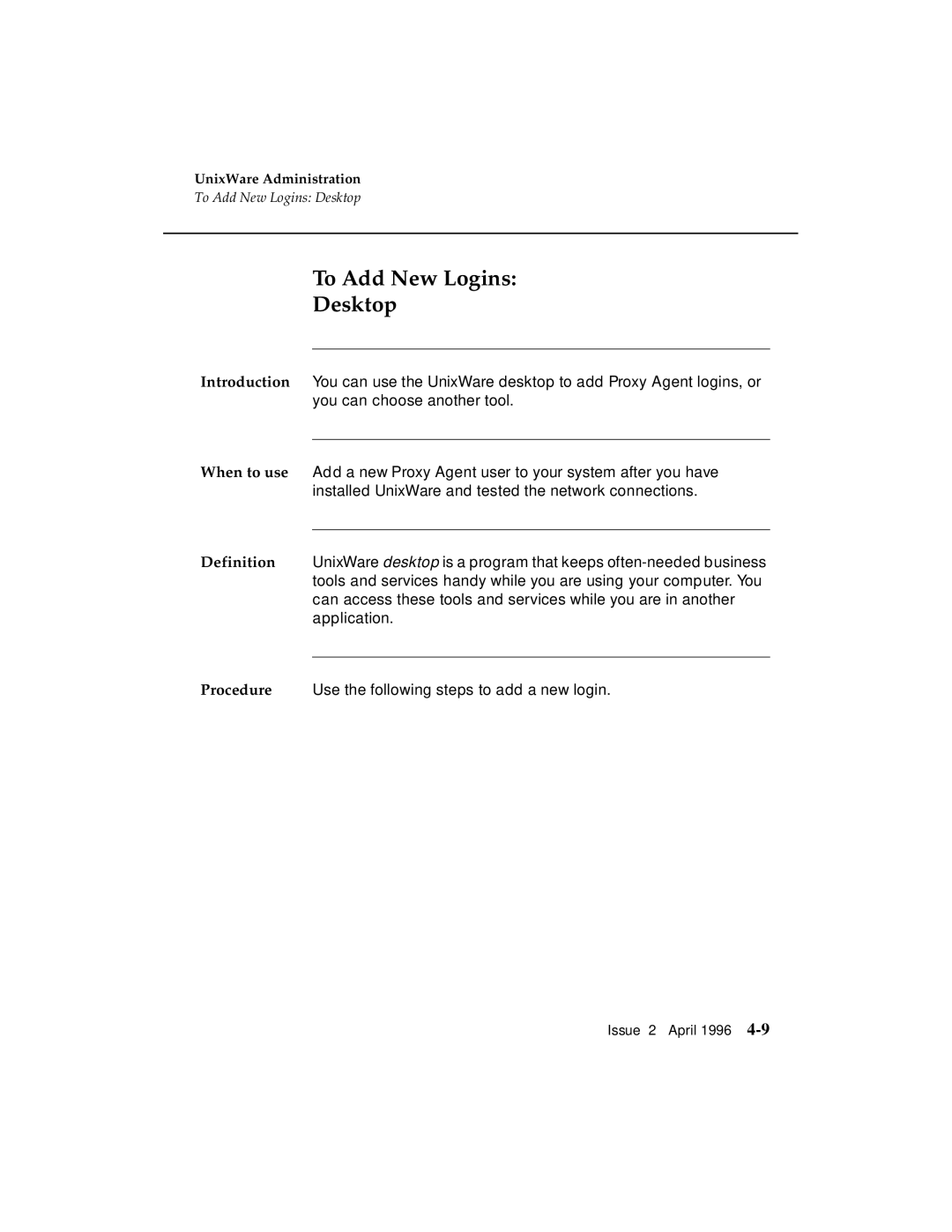 AT&T G3 manual To Add New Logins Desktop 