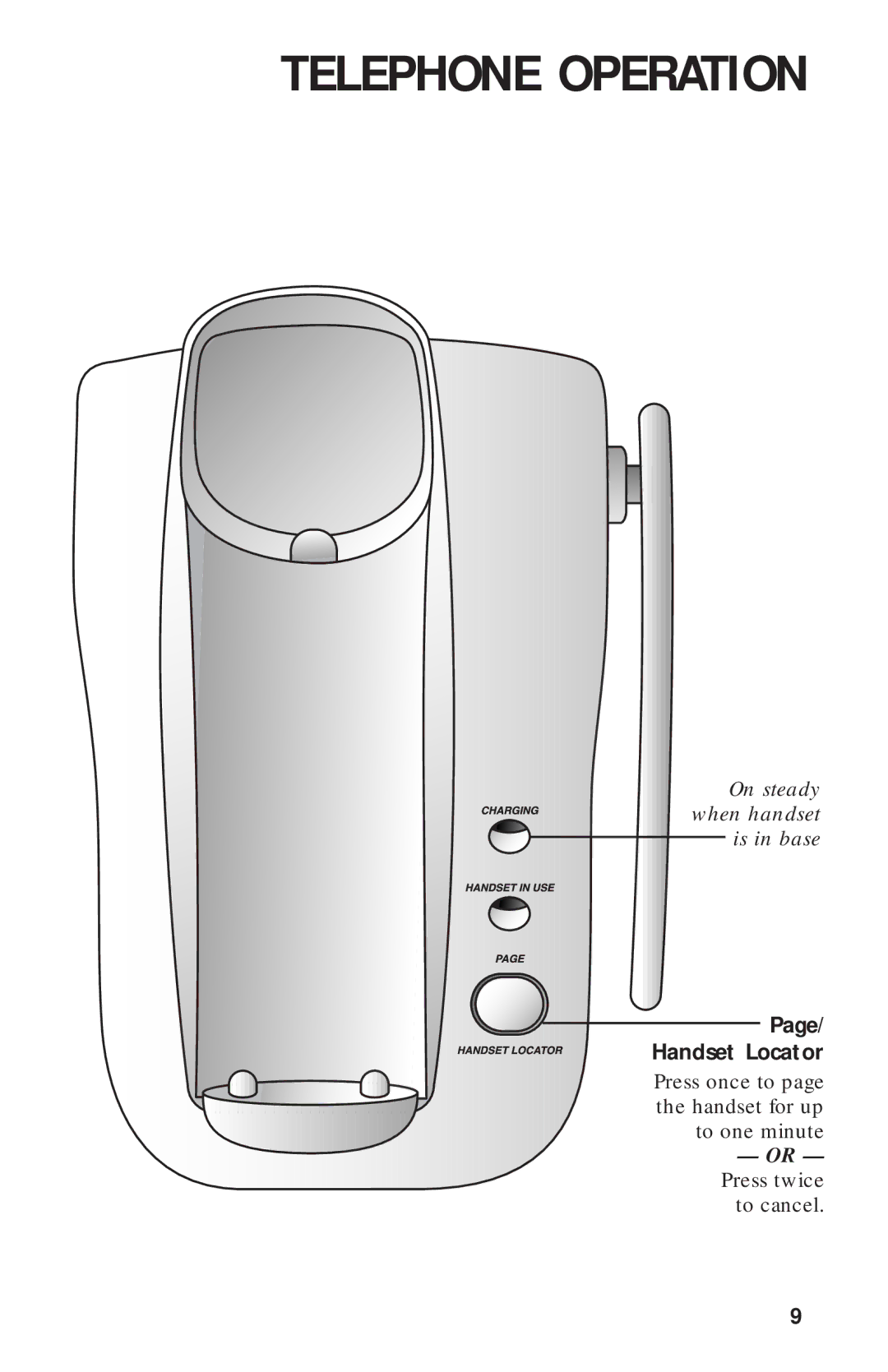 AT&T HS-8211 user manual Telephone Operation 