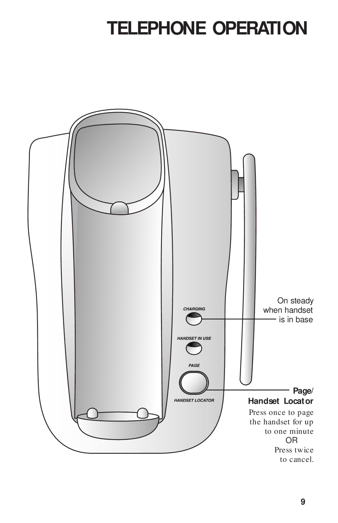 AT&T HS8201 user manual Telephone Operation 