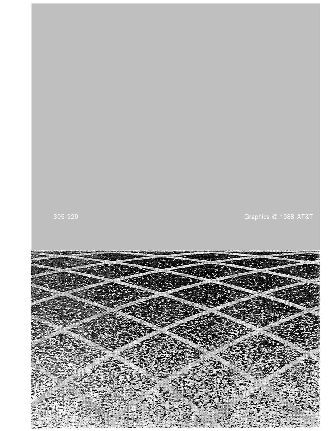 AT&T IPC-1600 manual Graphics 1988 AT&T 