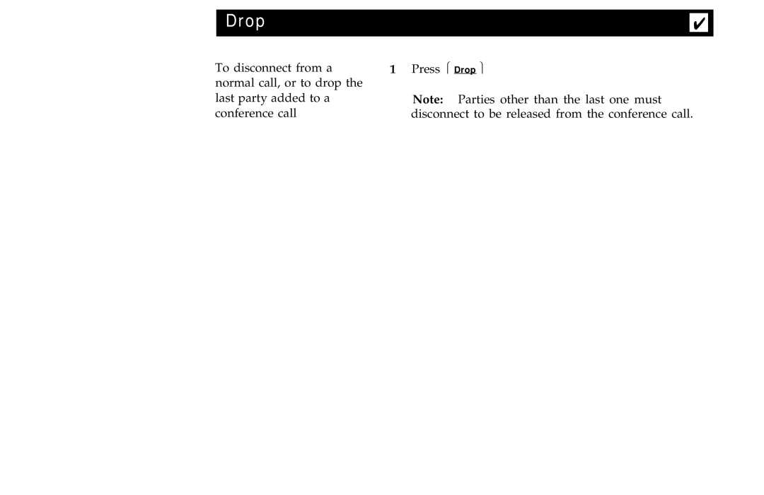 AT&T ISDN 7505, ISDN 7507, ISDN 7506 manual Drop 