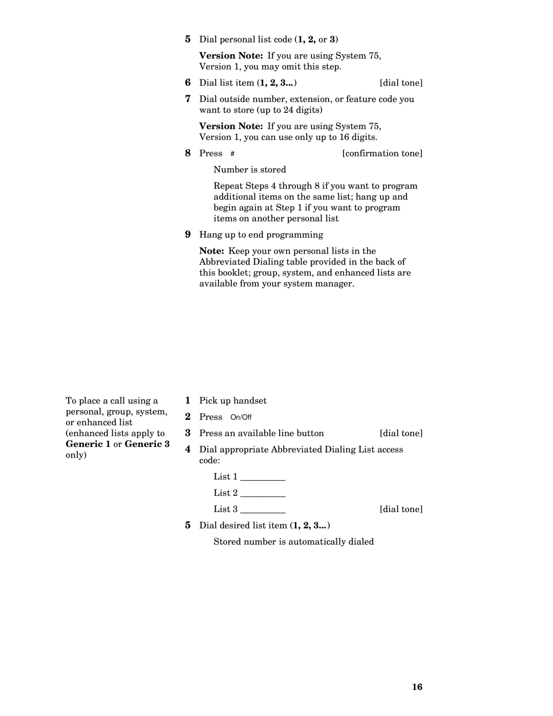 AT&T MDC 9000 manual 