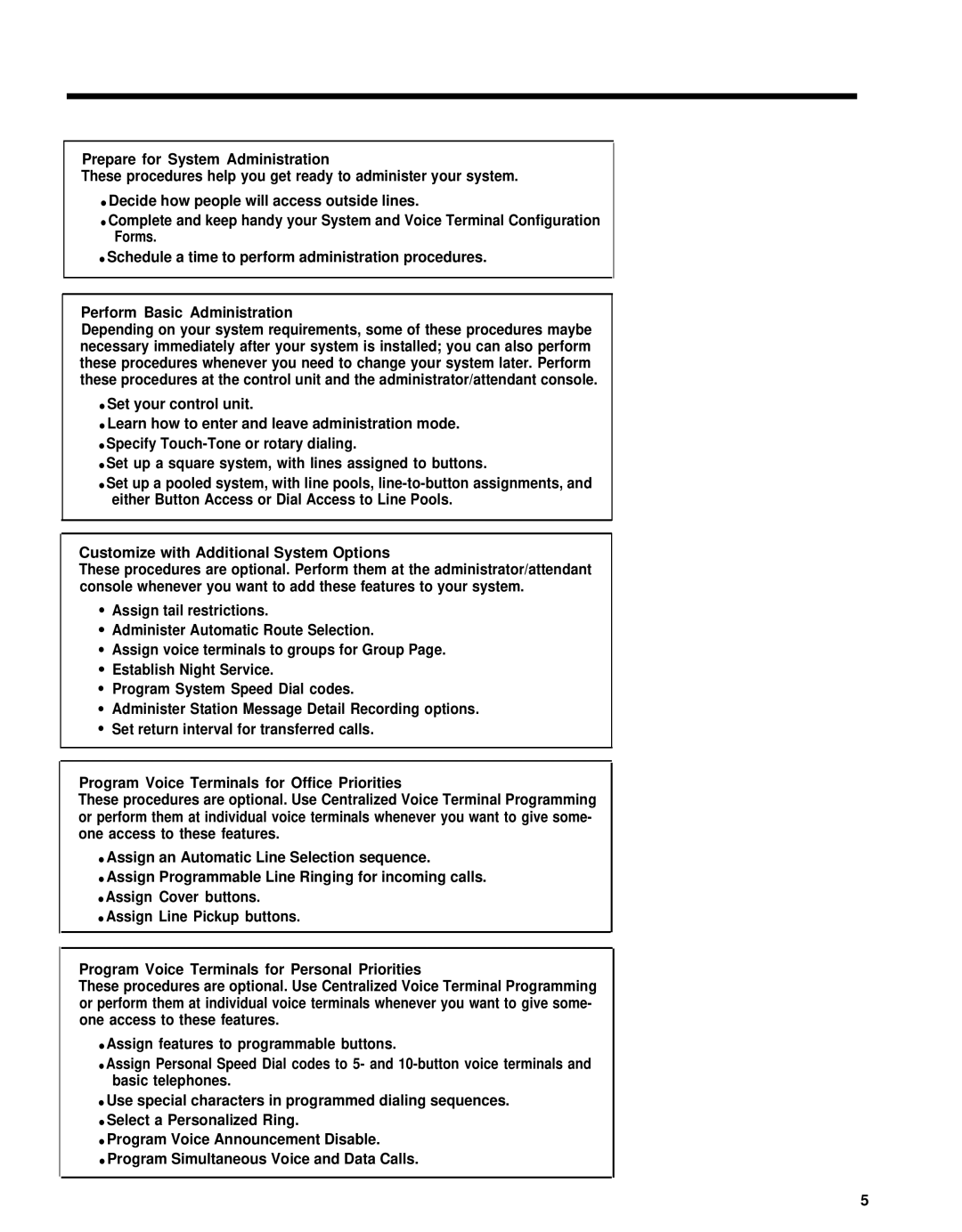 AT&T merlin legend manual Customize with Additional System Options 